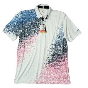 Pin High Swing Dry Tech Collared  Short Sleeves Polo Golf Shirt Men's 3X XXXL